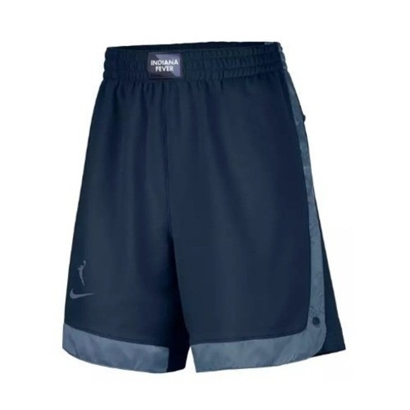 NIKE Indiana Fever WNBA Women's Basketball Shorts Loose Fit Size M Navy Blue NWT - Picture 4 of 12